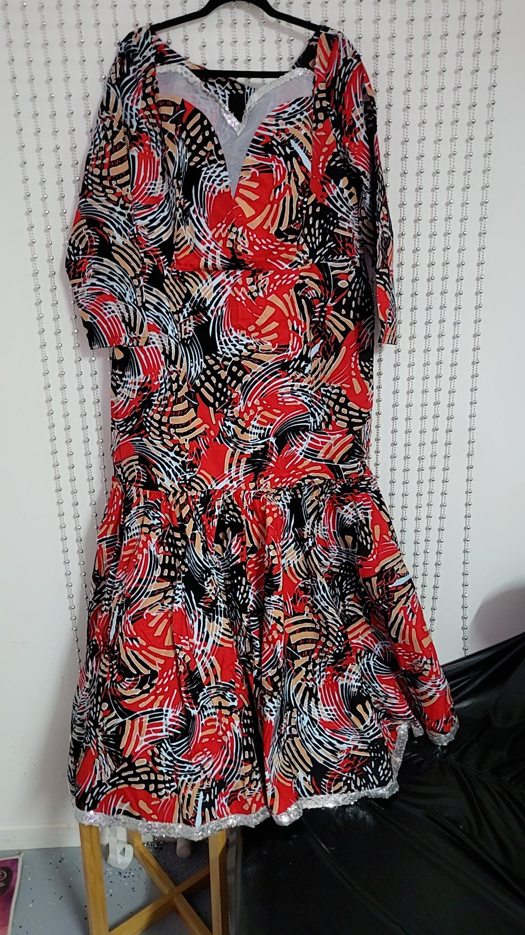 100% Wax cotton dress