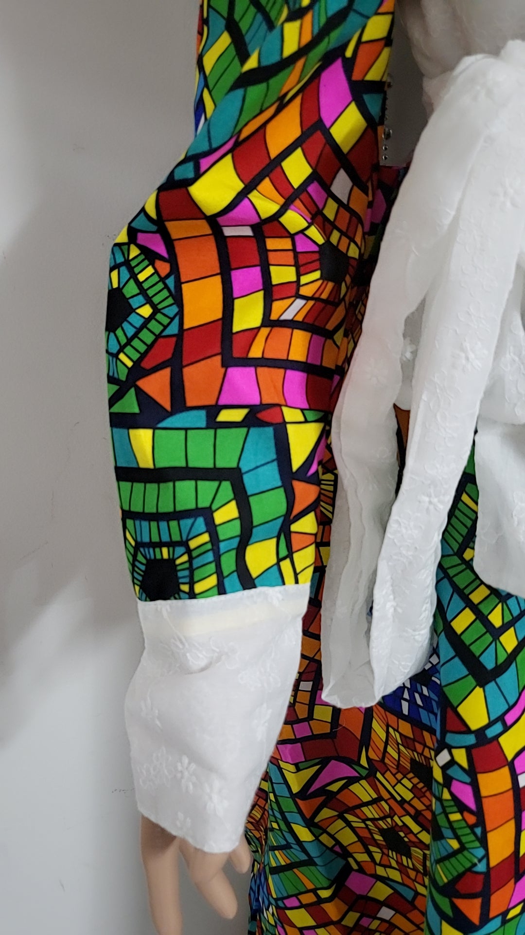 MULTICOLOR skirt and Top