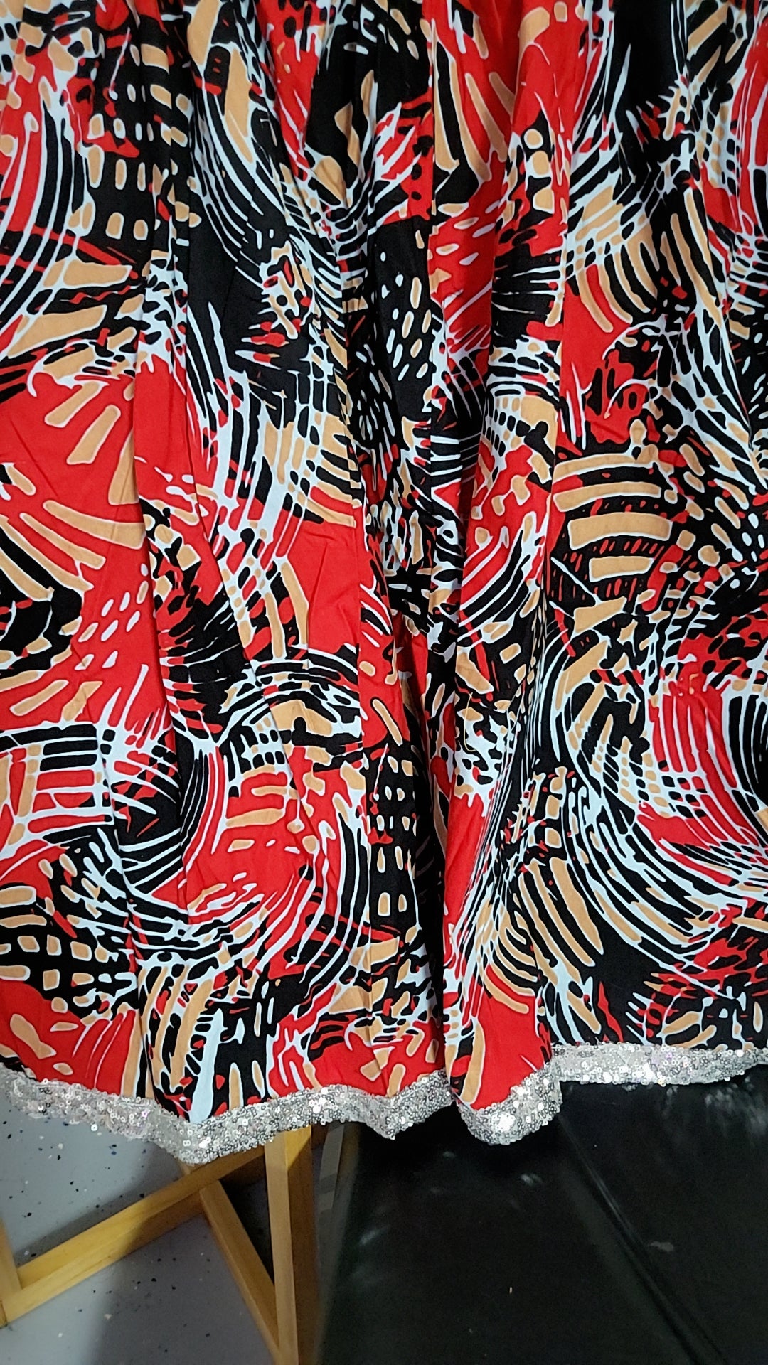 100% Wax cotton dress