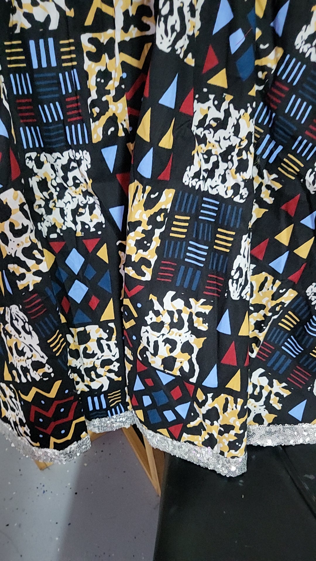 100% wax cotton dress