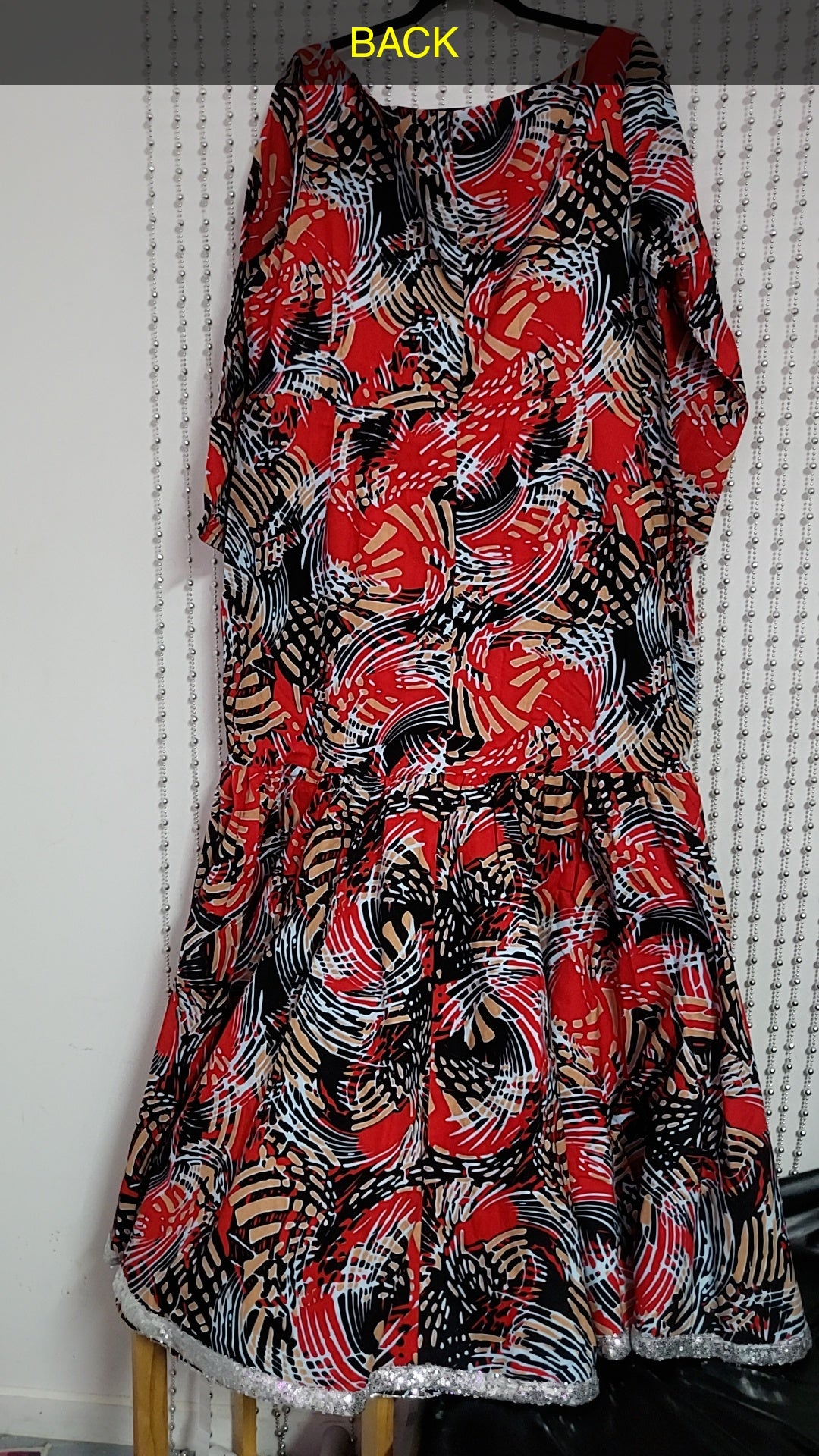 100% Wax cotton dress